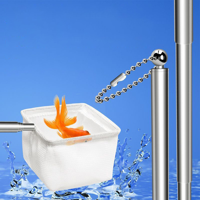 Aquarium Fish Trap - (BF06)Aquarium Fish Fishing Net Stainless Steel