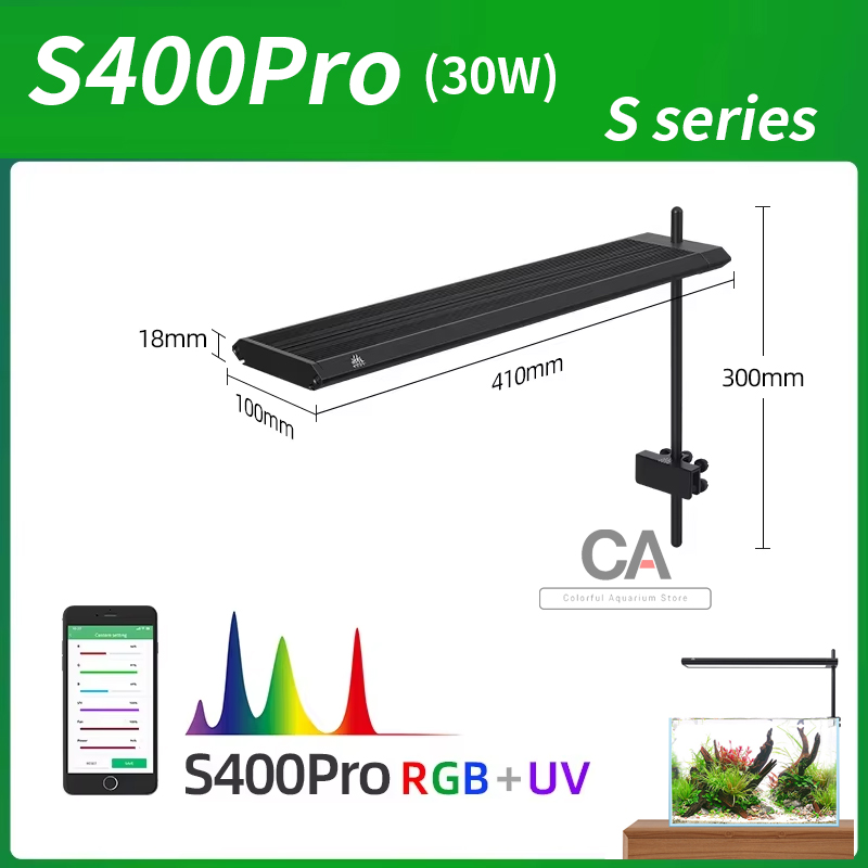 Aquarium Fish App - WEEK AQUA S Series RGB+UV Full