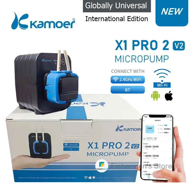 Aquarium Fish App - Kamoer X1 PRO 2 V2 WiFi