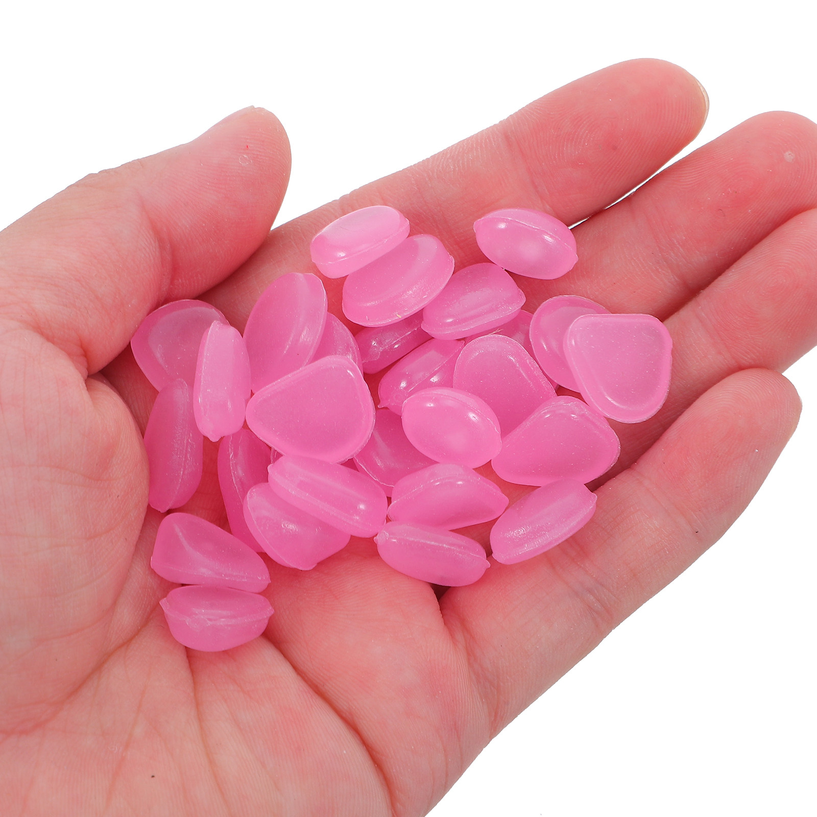 Aquarium Decoration Rock - 400Pcs Night Glow Stones Luminous Pebbles