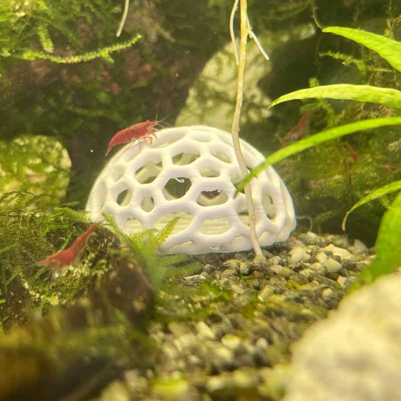 Aquarium Fish Games - Shrimp Hideout Cave Aquarium Decoration Breeding