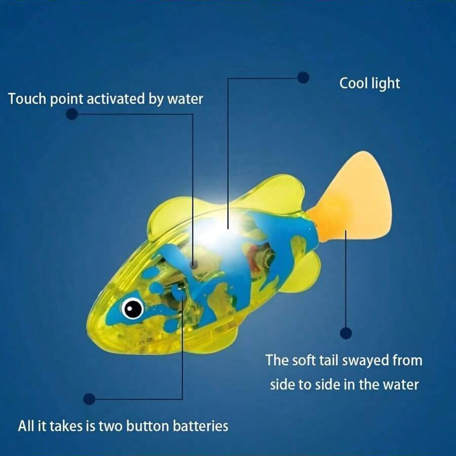 Photosensitive swimming clownf - огляд і ціна Aquarium Fish Electric
