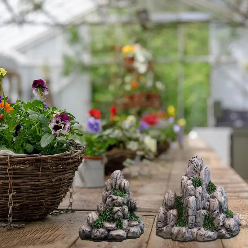 Mini Mountain Miniature Fake S - огляд і ціна Aquarium Decoration Rock