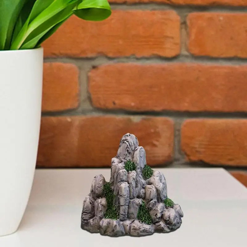 Mini Mountain Miniature Fake S - огляд і ціна Aquarium Decoration Rock