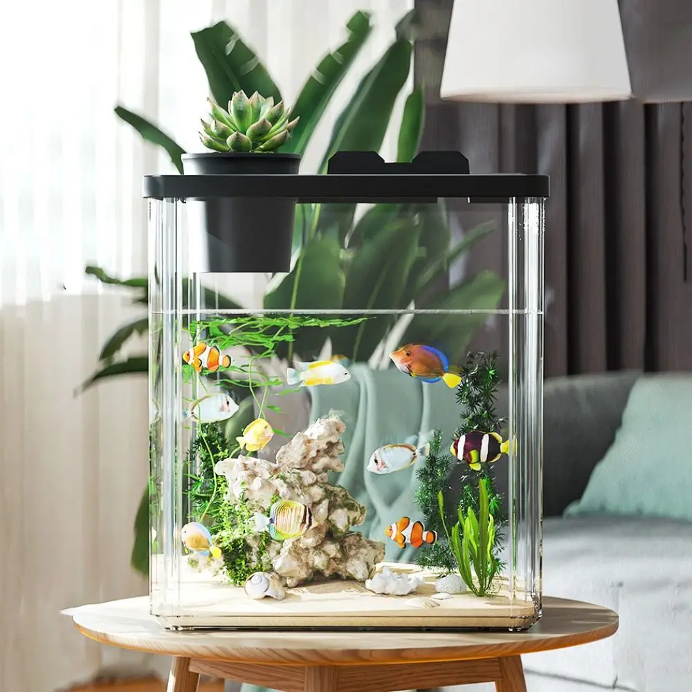 Aquarium Desktop Fish Tank Wat - огляд і ціна Aquarium Fish In Bowl