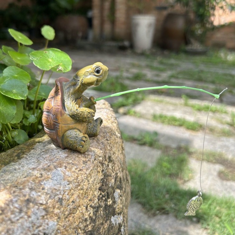 Turtle fishing fish tank aquar - огляд і ціна Aquarium Decoration Rock