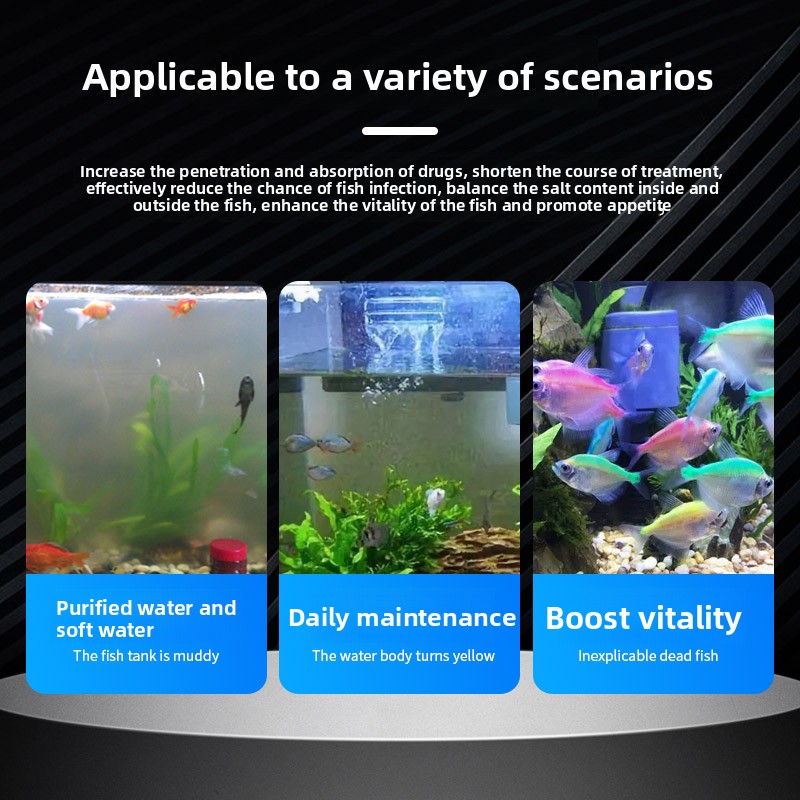 VOONLINE Mineral Aquarium Salt - огляд і ціна Aquarium Fish Freshwater