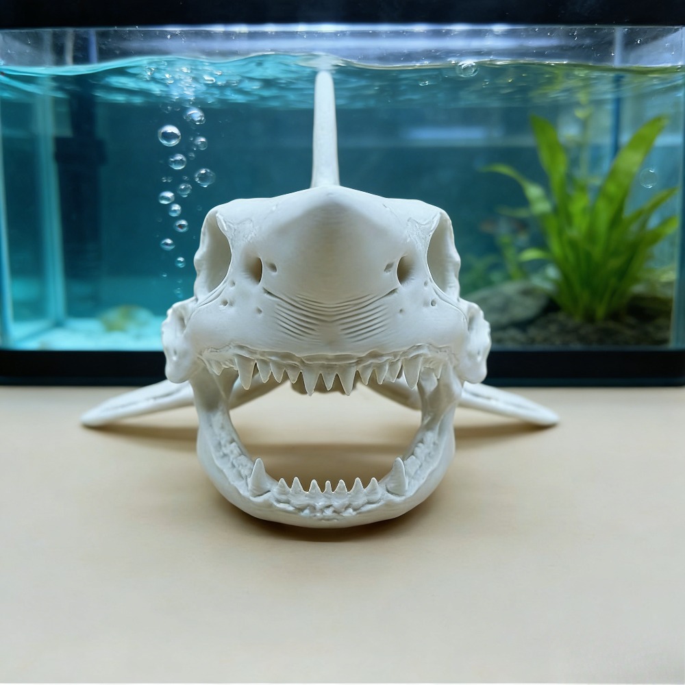 3D Printing Shark Skull Skelet - огляд і ціна Aquarium Fish Games