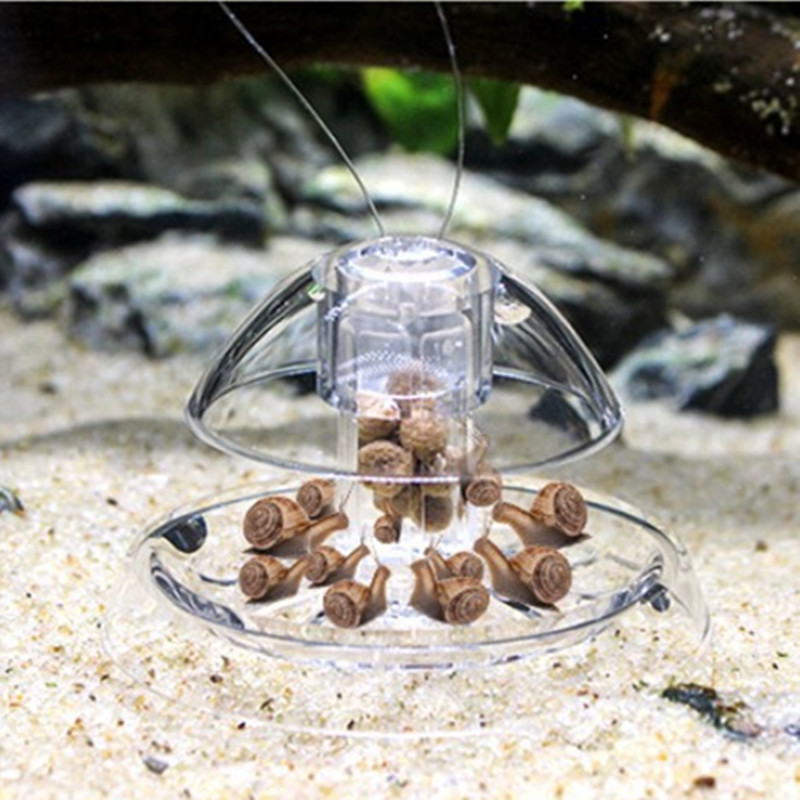 1PCS Fish Tank Aquarium Cleane - огляд і ціна Aquarium Fish Trap