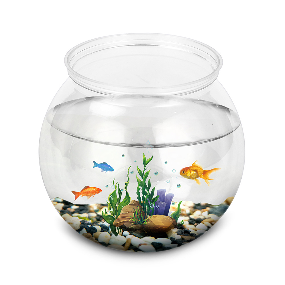 Fish Bowl Plastic L M S Sizes  - огляд і ціна Aquarium Fish In Bowl