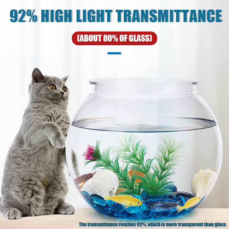 Fish Bowl Plastic L M S Sizes  - огляд і ціна Aquarium Fish In Bowl