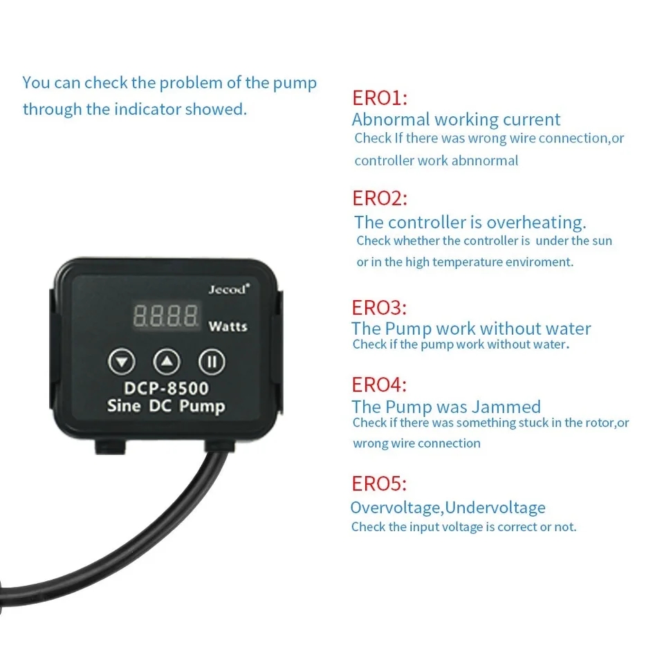 Jebao Jecod DCP 2500/3500/5000 - огляд і ціна Aquarium Fish App