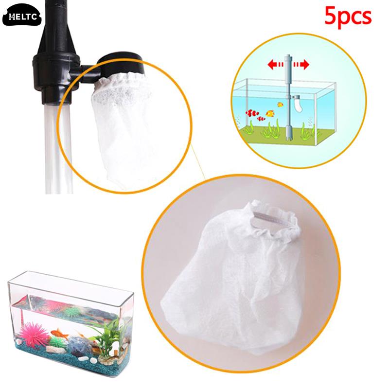 5Pc Aquarium Siphon Filter Bag - огляд і ціна Aquarium Fish Electric