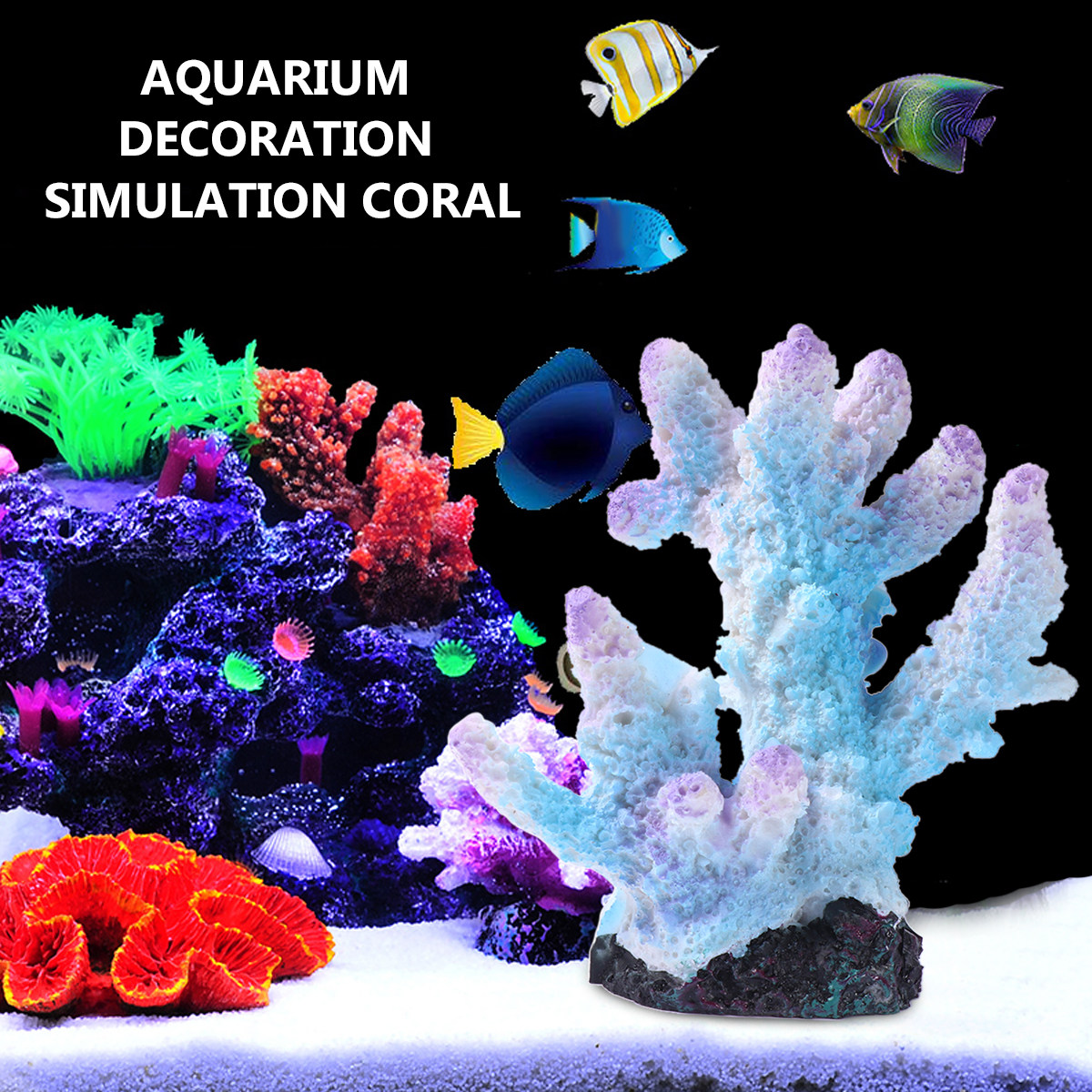 Creative Resin Aquarium Coral  - огляд і ціна Xl Aquarium Fish