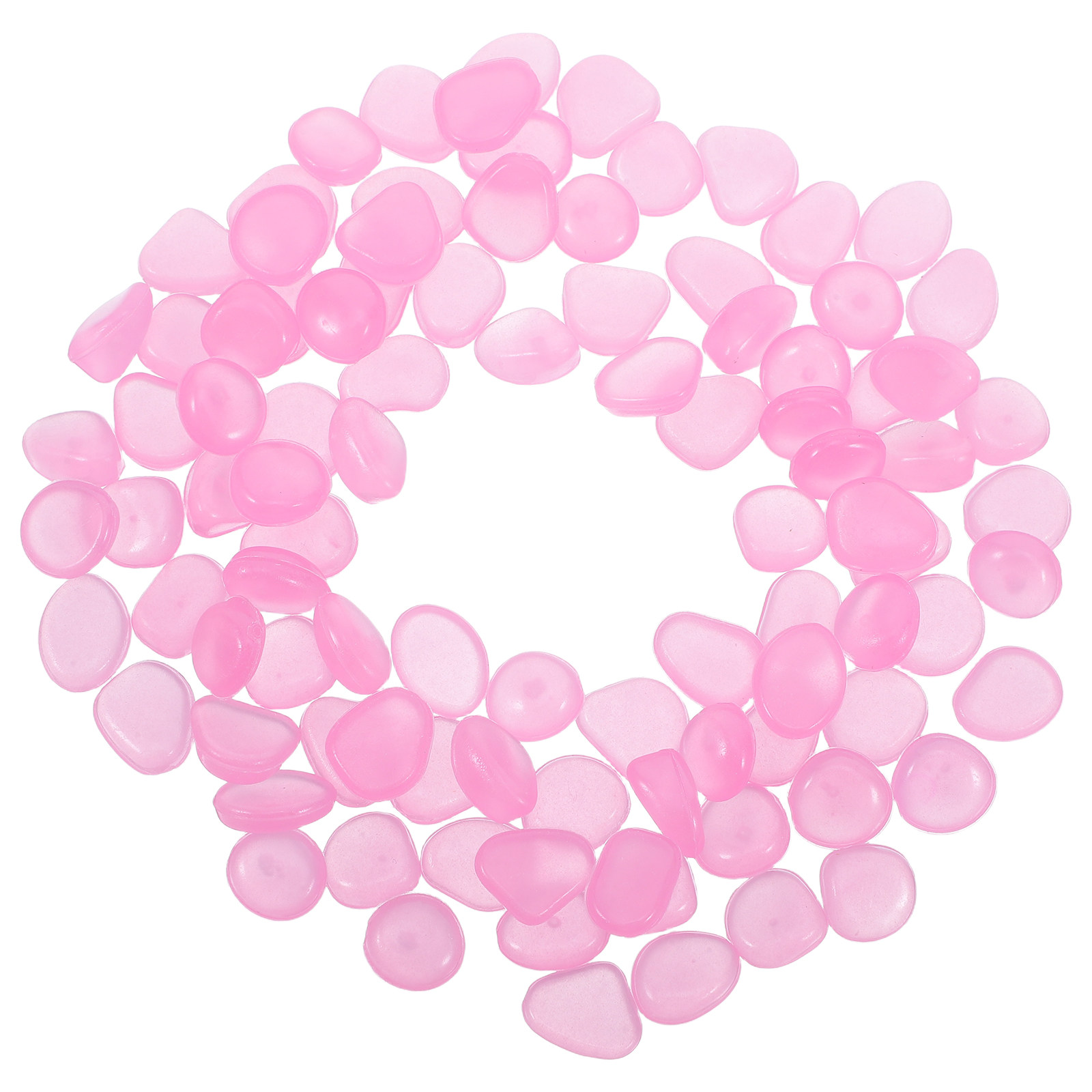400Pcs Night Glow Stones Lumin - огляд і ціна Aquarium Decoration Rock