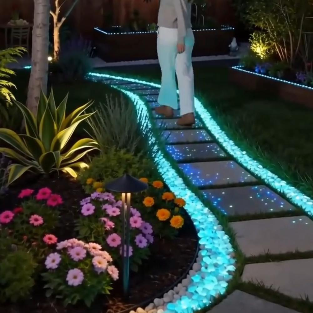 200/1000pcs Luminous Stones Gl - огляд і ціна Aquarium Fish Home