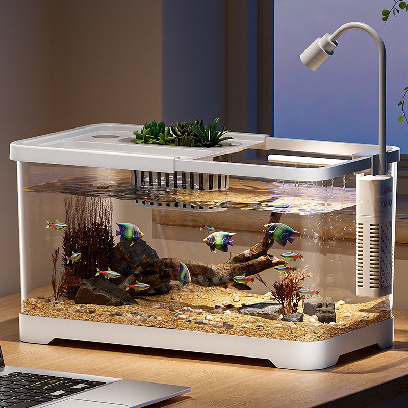Fish tank household aquarium l - огляд і ціна Aquarium Fish In Bowl