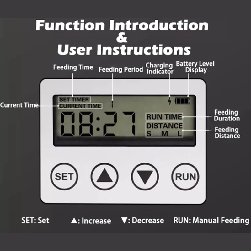 Adjustable Solar Automatic Aqu - огляд і ціна Aquarium Fish Electric