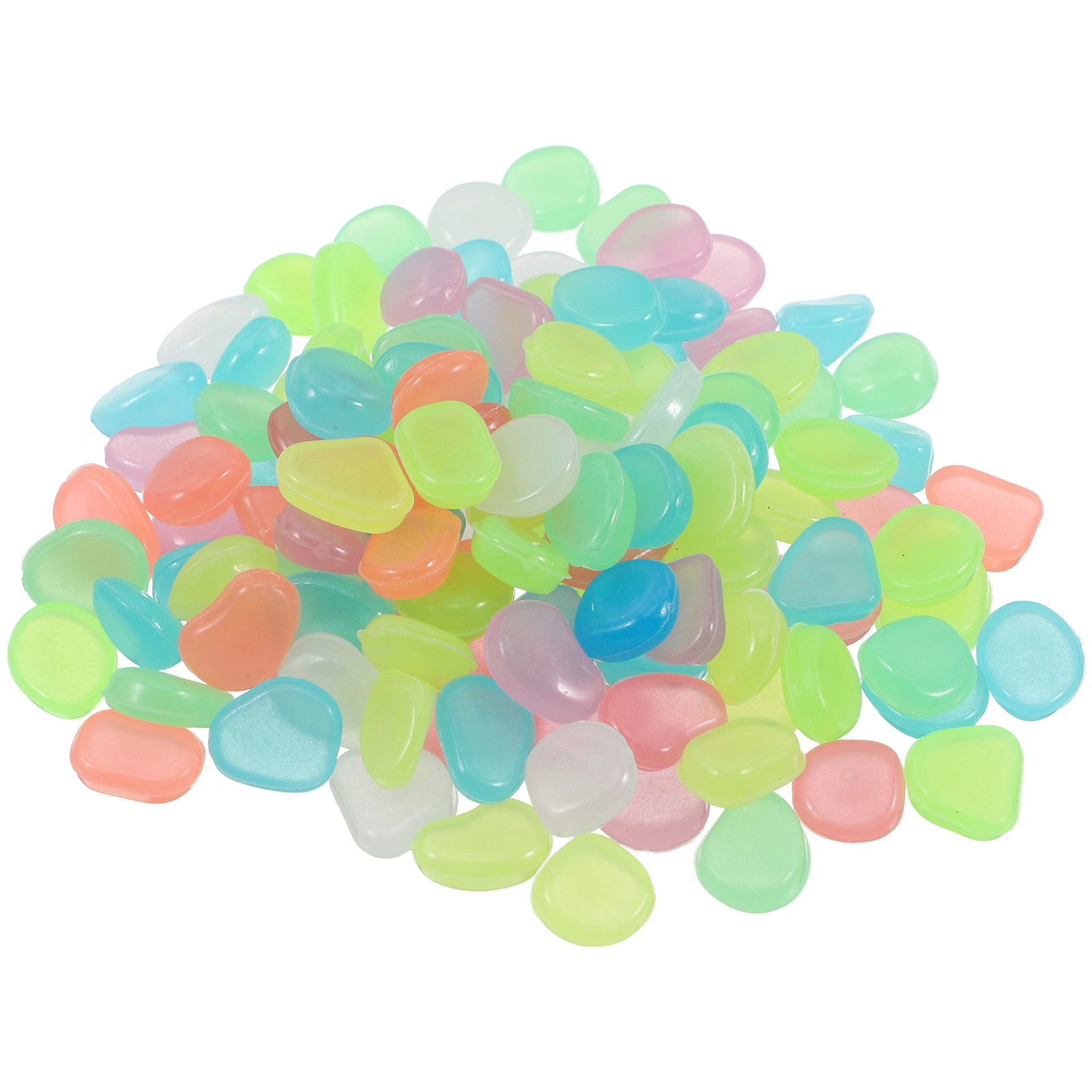 400Pcs Glow in The Dark Pebble - огляд і ціна Aquarium Decoration Rock