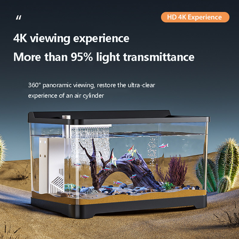ABS Mini Fish Tank Betta Aquar - огляд і ціна Aquarium Fish In Bowl