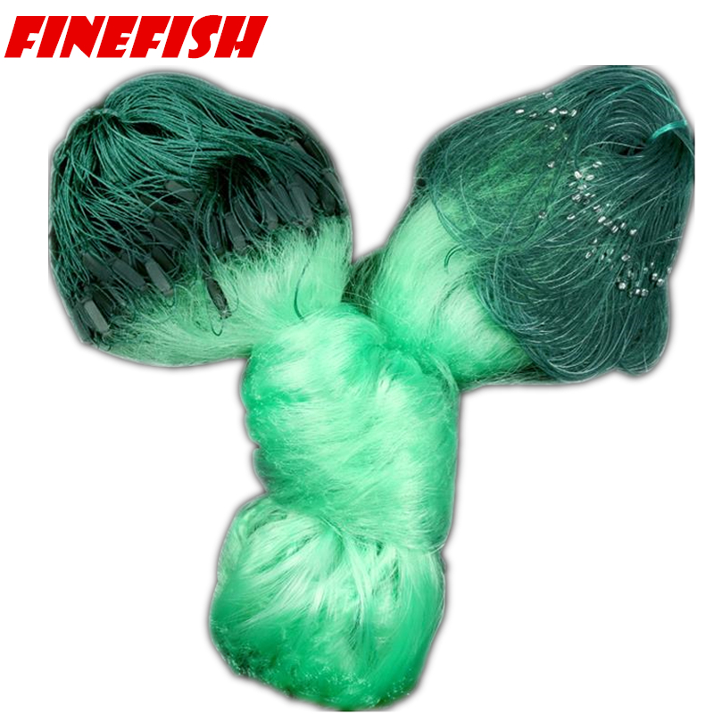 Finefish 50m 100m Fishing Net  - огляд і ціна Aquarium Fish Trap
