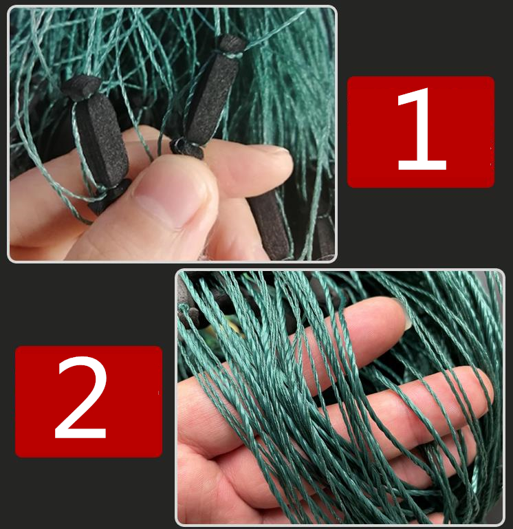 Finefish 50m 100m Fishing Net  - огляд і ціна Aquarium Fish Trap