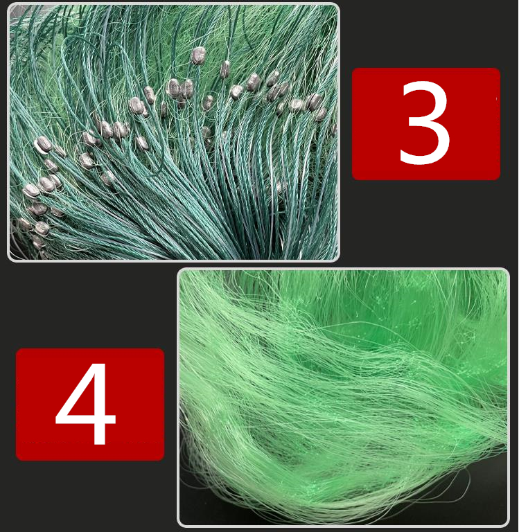 Finefish 50m 100m Fishing Net  - огляд і ціна Aquarium Fish Trap