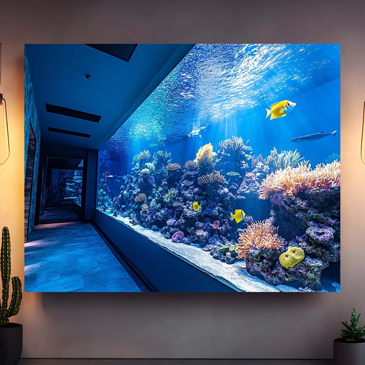 Vibrant Underwater Aquarium Ta - огляд і ціна Aquarium Fish Home