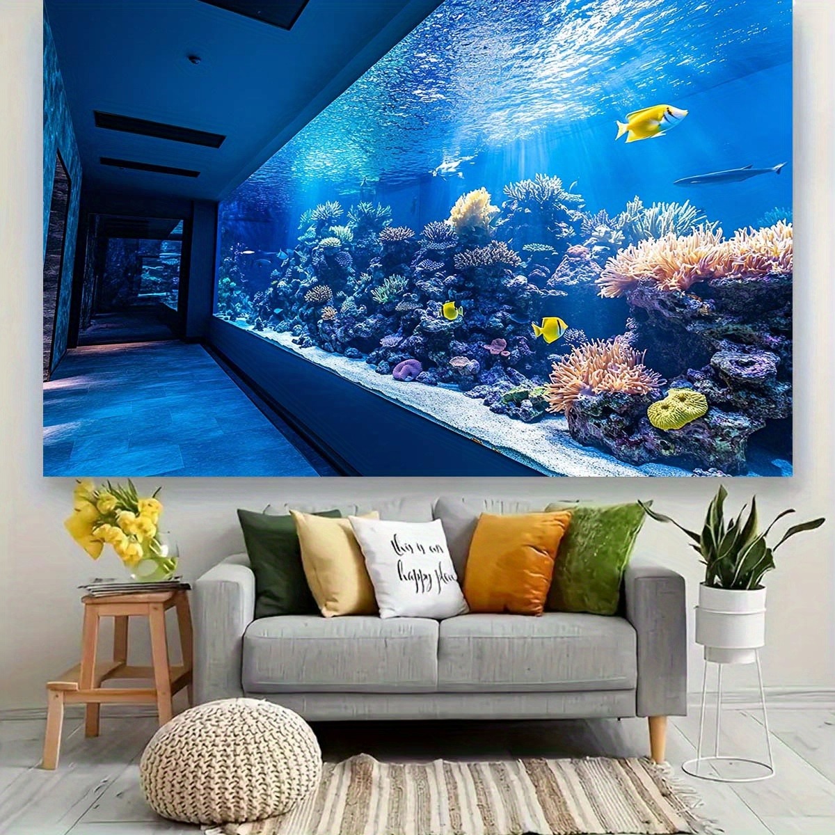 Vibrant Underwater Aquarium Ta - огляд і ціна Aquarium Fish Home