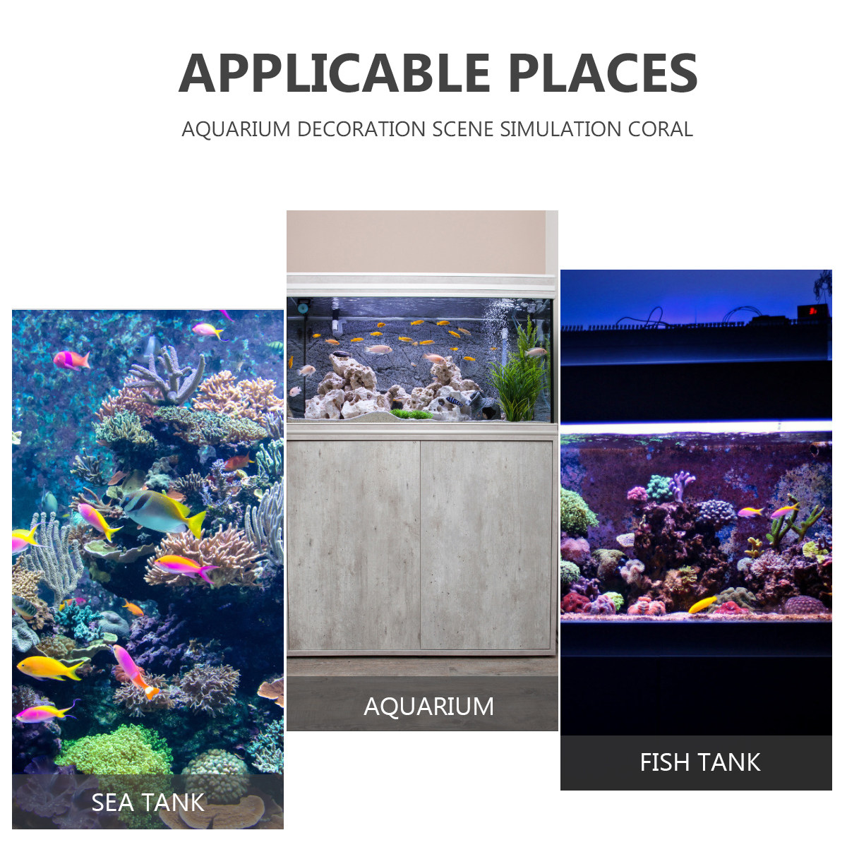 Aquarium Artificial Resin Cora - огляд і ціна Xl Aquarium Fish