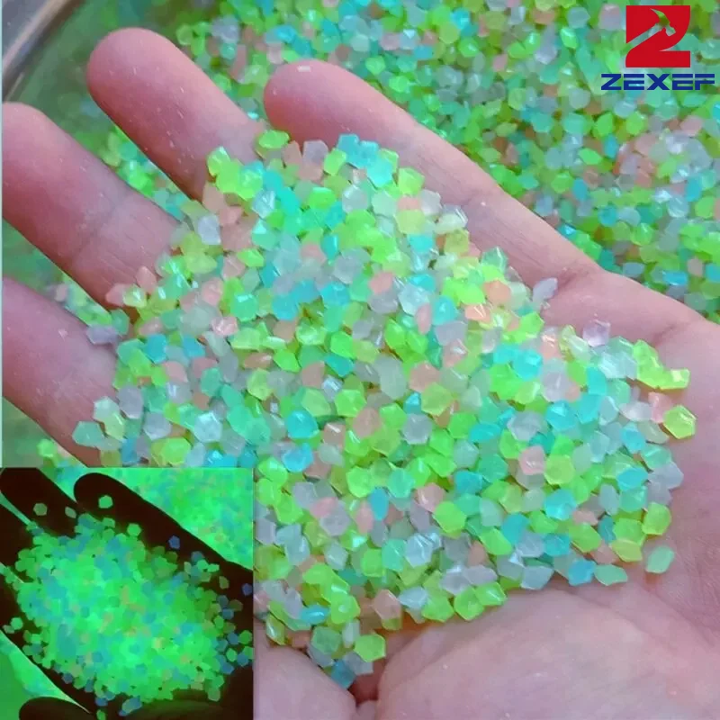 1000pcs 3-5mm Luminous Sand Gl - огляд і ціна Aquarium Decoration Rock