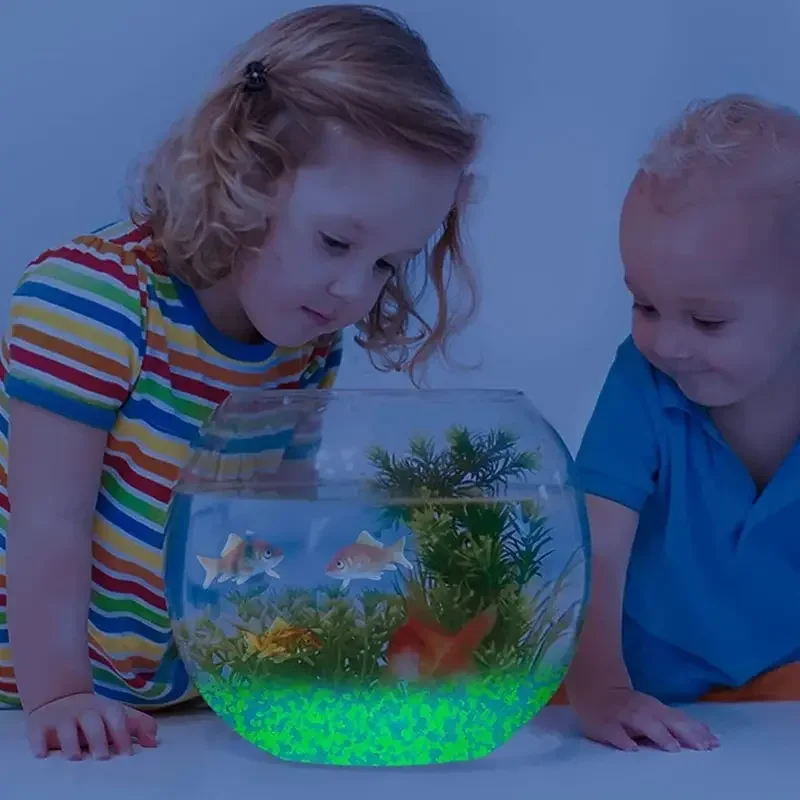 1000pcs 3-5mm Luminous Sand Gl - огляд і ціна Aquarium Decoration Rock