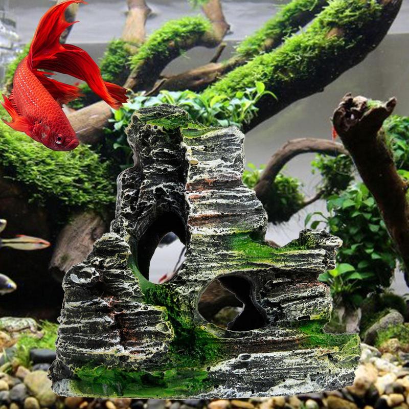 Aquarium Sandstone Decoration  - огляд і ціна Aquarium Fish Games