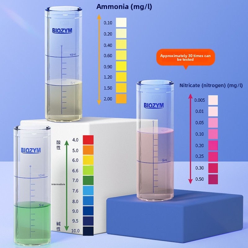 BIOZYM Aquarium Test Kit-Nitri - огляд і ціна Aquarium Fish Freshwater