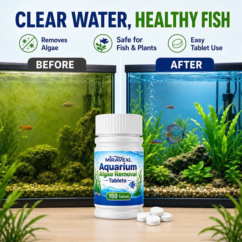 MIRAVEXL 150 Aquarium Algae Re - огляд і ціна Aquarium Fish Freshwater