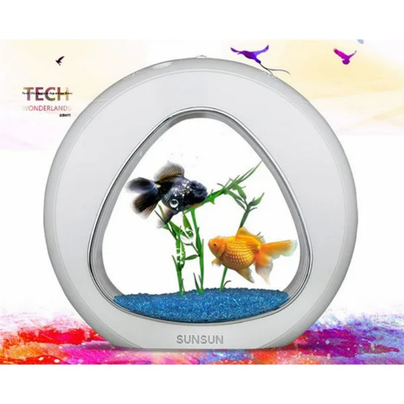 SUNSUN acrylic aquarium ecolog - огляд і ціна Aquarium Fish In Bowl