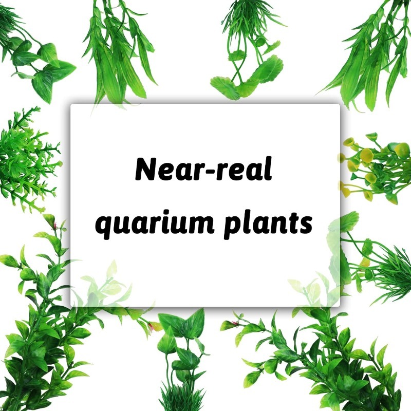 10/20Pcs Artificial Aquarium P - огляд і ціна Aquarium Fish Home