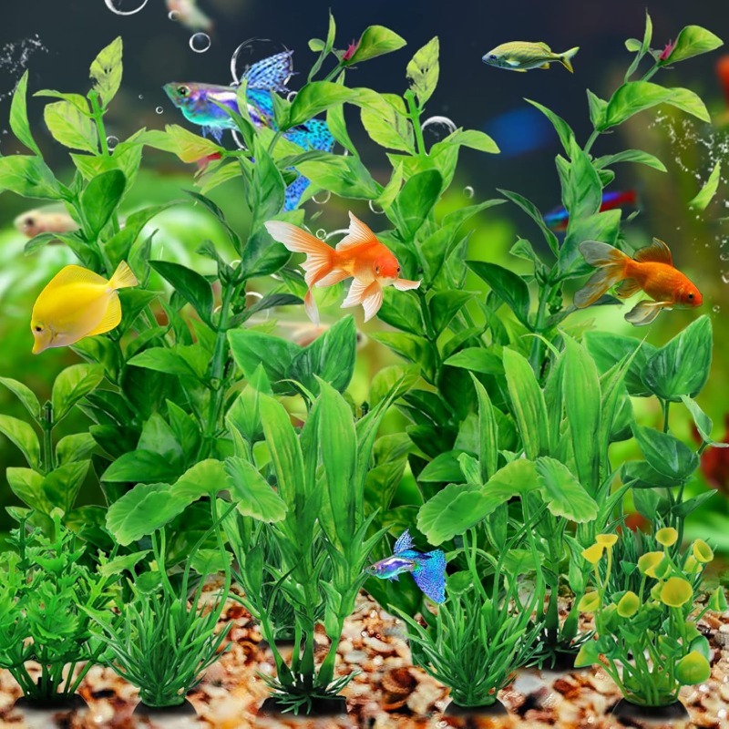 10/20Pcs Artificial Aquarium P - огляд і ціна Aquarium Fish Home