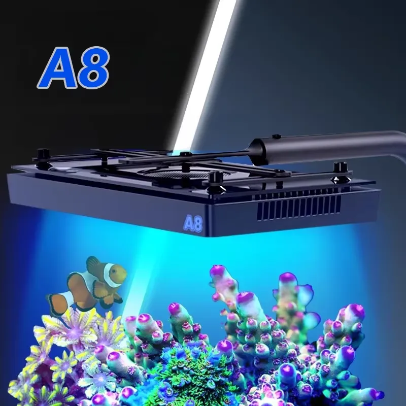 A8SE II Max Blue 240W WiFi App - огляд і ціна Aquarium Fish App