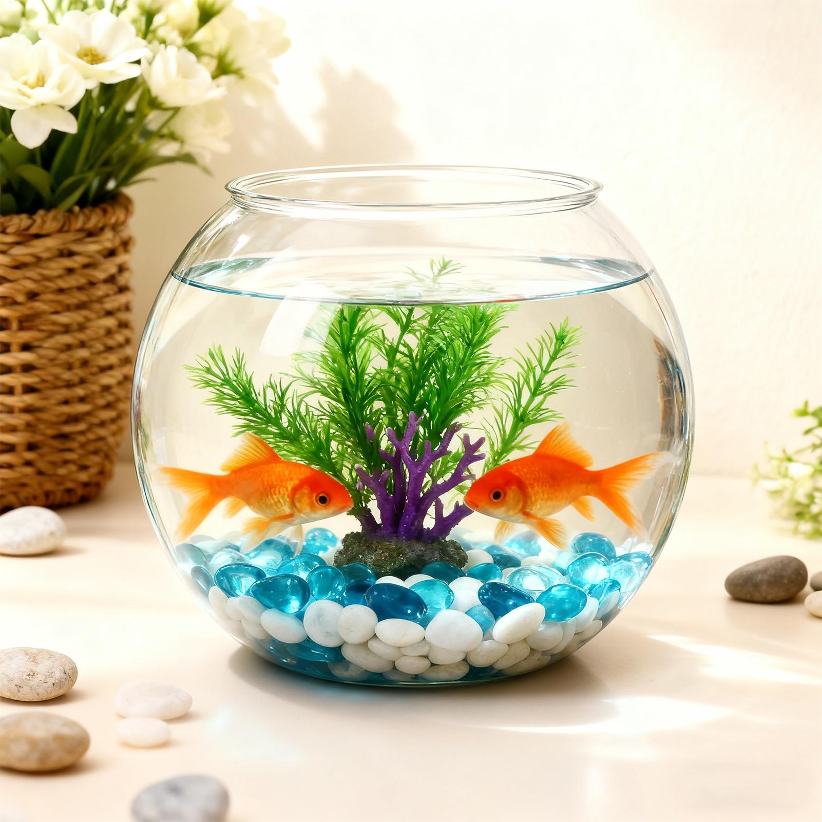 Bubble Bowl Space-Saving Aquar - огляд і ціна Aquarium Fish In Bowl