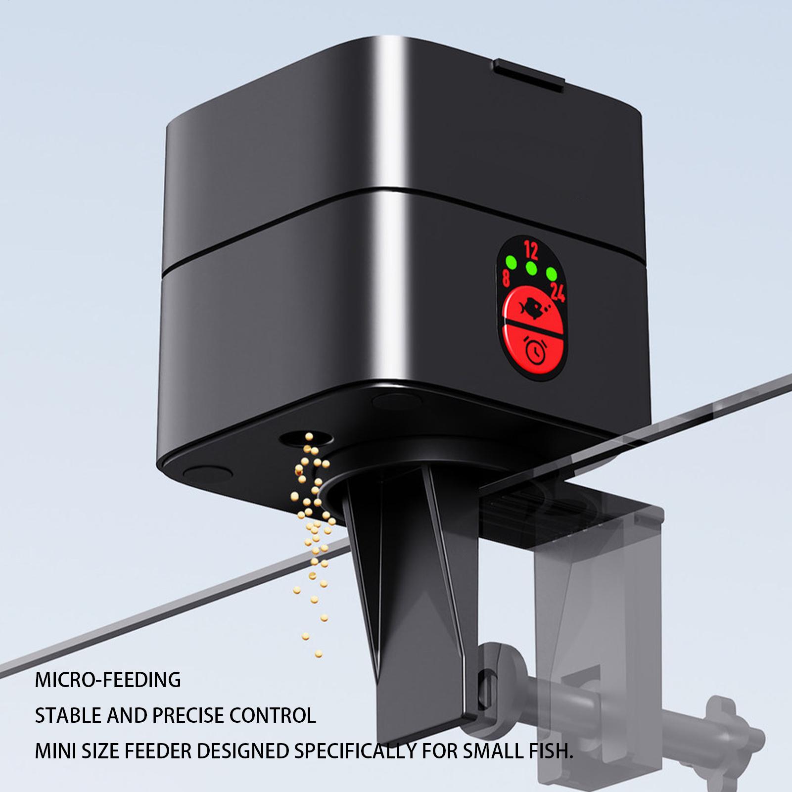 Auto Fish Feeder For Aquarium  - огляд і ціна Aquarium Fish In Bowl