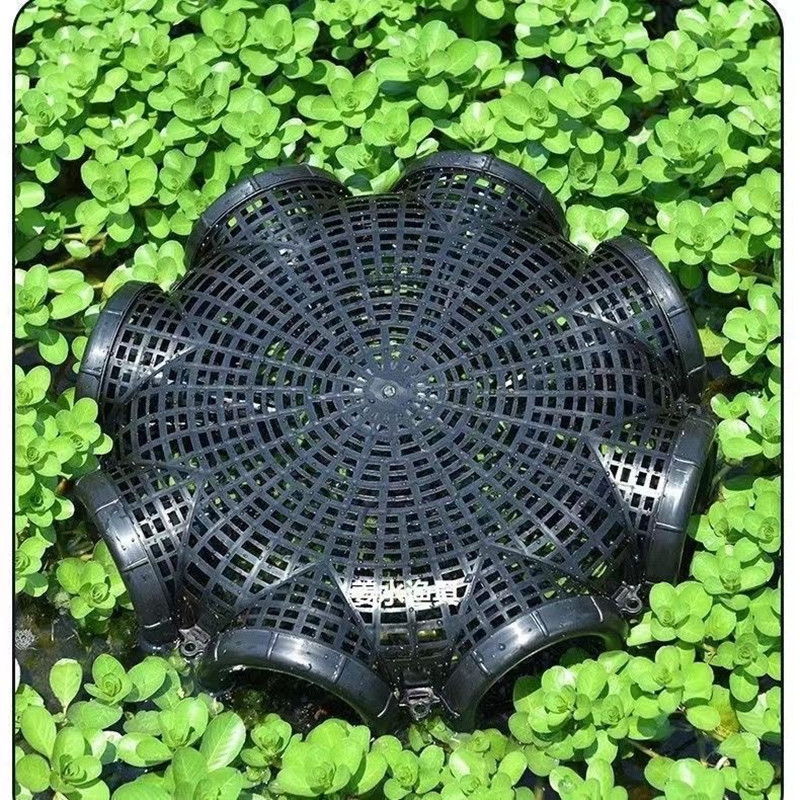 Black Fish Net Cage Durable Pl - огляд і ціна Aquarium Fish Trap